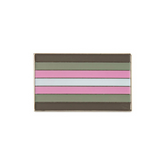 Demigirl Pride Rectangle Enamel Pin Pin PRIDE MODE